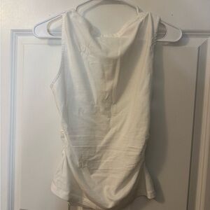 Madewell White Sleeveless Top